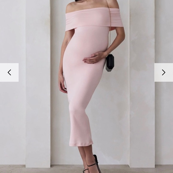 Bumpsuit Blush Maternity Dress - Picture 1 of 3